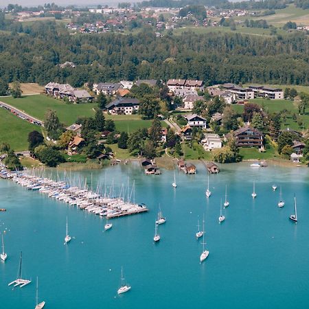 Hotel Alpenblick Attersee Buitenkant foto