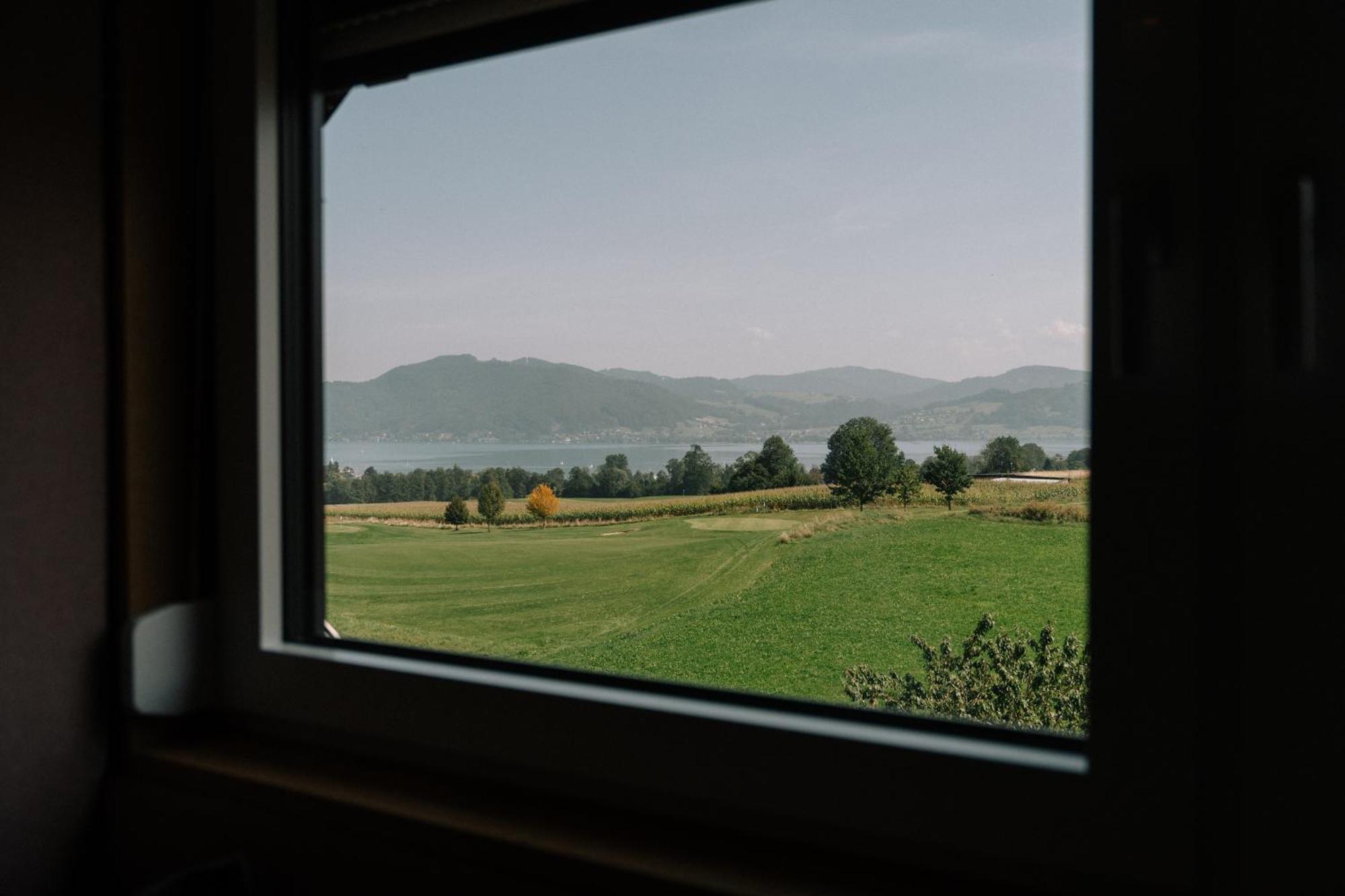 Hotel Alpenblick Attersee Buitenkant foto